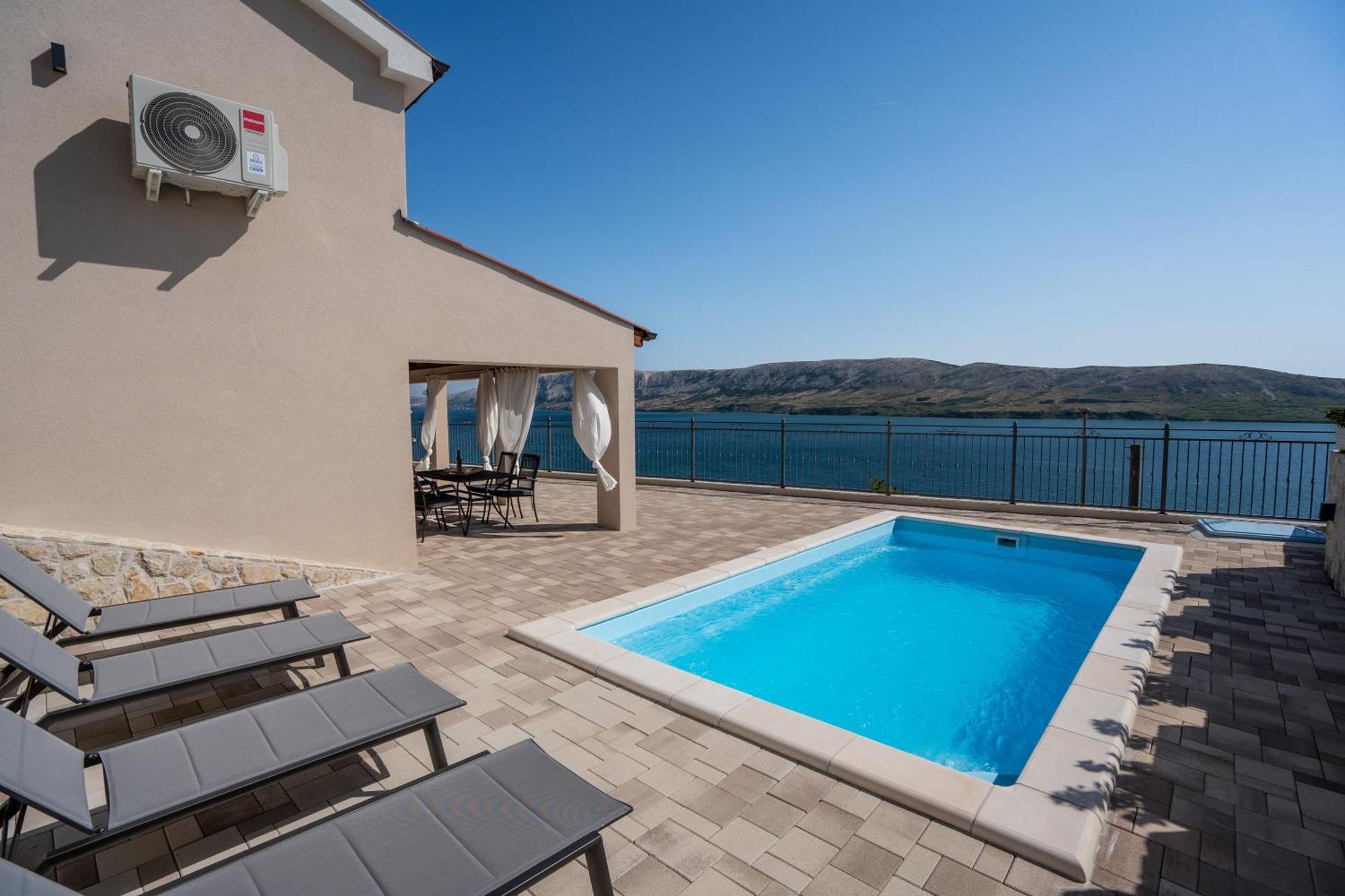 Villa Kamia With Private Heated Pool And Electric Vehicle Adapter Zubovići エクステリア 写真