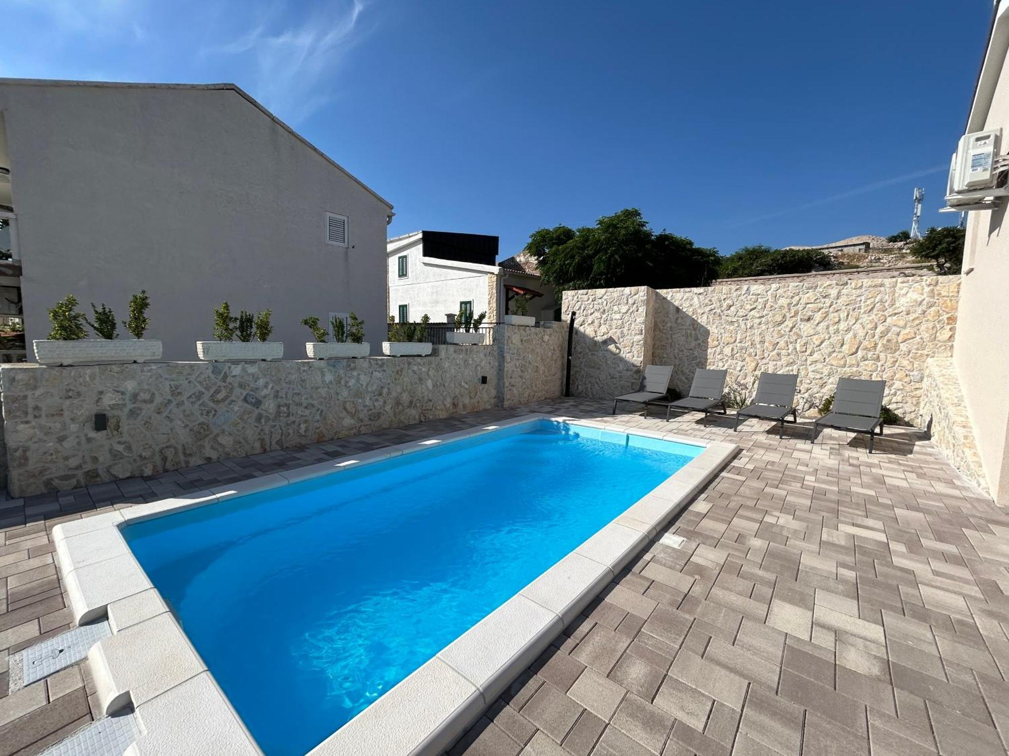 Villa Kamia With Private Heated Pool And Electric Vehicle Adapter Zubovići エクステリア 写真